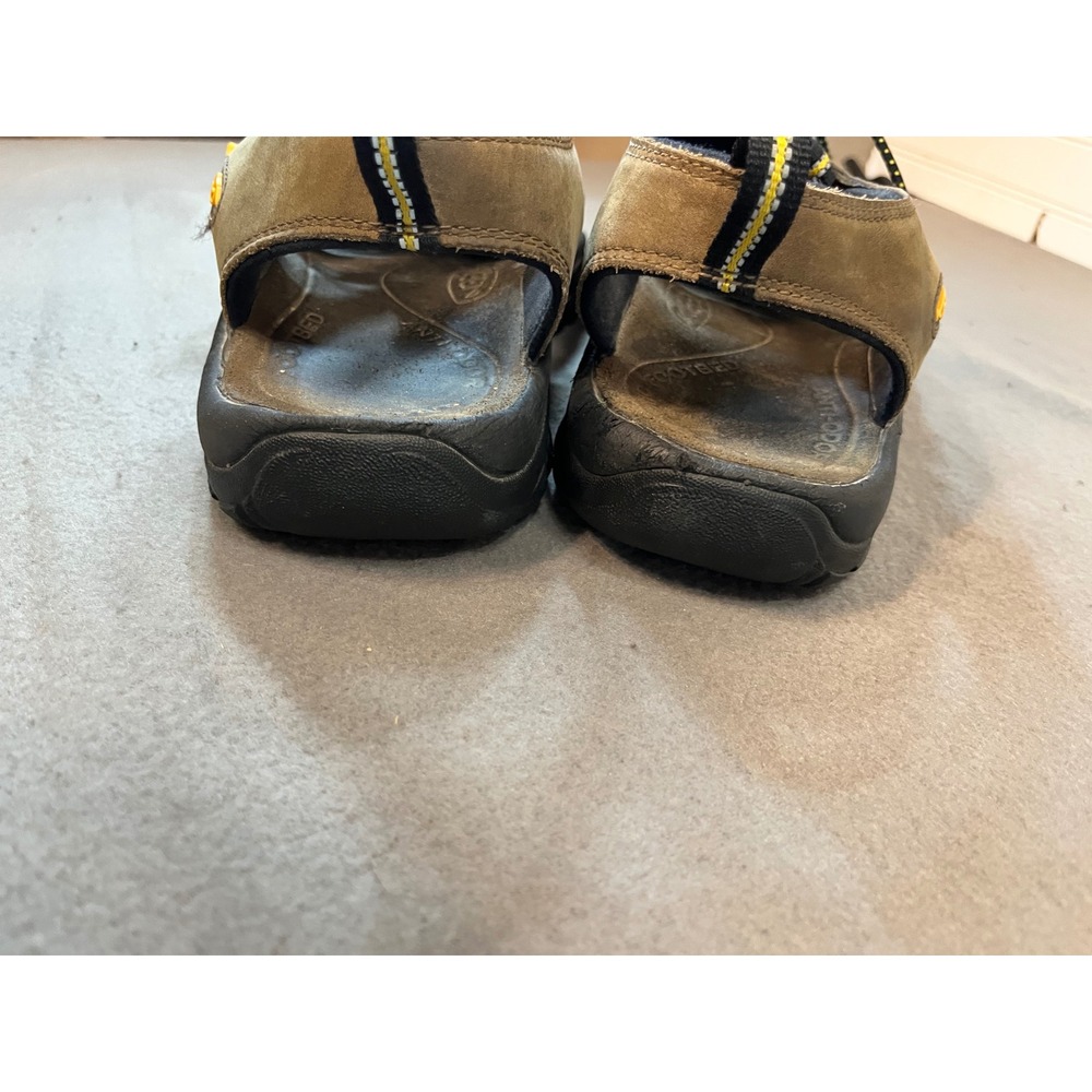 Keen Mens 11.5 Newport Sandals Leather Waterproof Brown Hiking Closed Toe - Picture 3 of 9